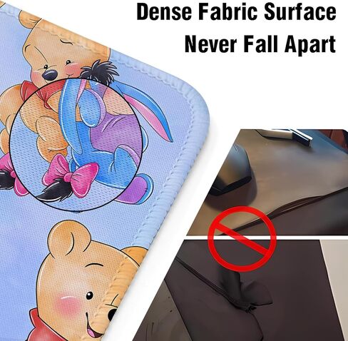 وسادة ماوس Pooh Bear Eeyore للنساء والرجال، وسادات ماوس مستطيلة لأجهزة الكمبيوتر المحمول، والكمبيوتر المحمول، ورسوم متحركة، وهدايا العشاق، والصداقة، وهدايا التخرج لأعياد الميلاد لابنة وابنة (نمر) in Kuwait