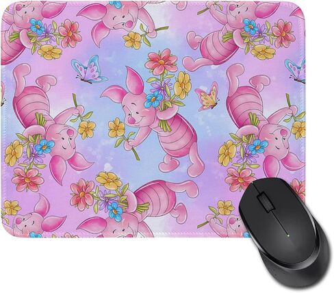 Pooh Bear Eeyore Mouse Pad for Women Men Rectangle Mouse Pads for Computers Laptop Cartoon Animation Lover Gifts Friendship Birthday Graduation Gifts for Son Daughter(Tigger) in Saudi Arabia