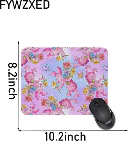 Pooh Bear Eeyore Mouse Pad for Women Men Rectangle Mouse Pads for Computers Laptop Cartoon Animation Lover Gifts Friendship Birthday Graduation Gifts for Son Daughter(Tigger) in Saudi Arabia