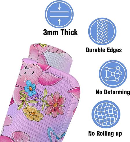 Pooh Bear Eeyore Mouse Pad for Women Men Rectangle Mouse Pads for Computers Laptop Cartoon Animation Lover Gifts Friendship Birthday Graduation Gifts for Son Daughter(Tigger) in Saudi Arabia