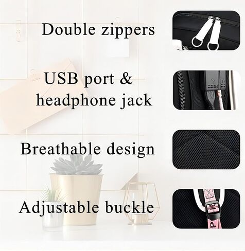 Cute Kawaii Backpack Cute Animal Cartoon Travel and Everyday Use With USB in Saudi Arabia