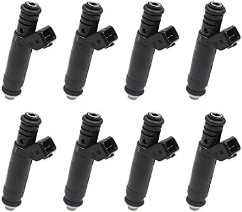 FI114961 8x Siemens Deka 60LB 650cc حاقن الوقود FI114961: تم اختبار التدفق وتنظيفه متوافق مع EV1 V-W Aud-i BM W For-d Chevrole-t GMC in Kuwait