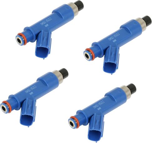 2325021040 Fuel injector Compatible for T006-2014 Toyota Yaris 1.5L l4.Replaces# 23250-21040.Pack of 4Pcs. in Saudi Arabia