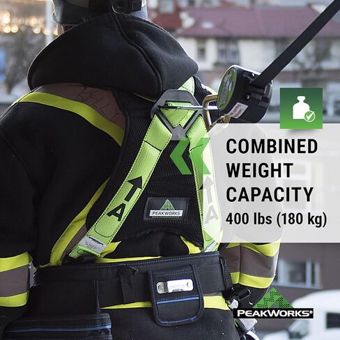 PeakWorks PeakPro Series Safety Harness - Class A Full Body Safety Harness - CSA & ANSI Compliant Fall Protection - 400 lbs Capacity in Saudi Arabia