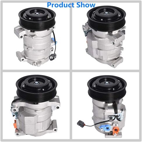 labwork AC Compressor & A/C Clutch CO 28003C Fit for Honda Accord 2.4L 2003 2004 2005 2006 2007 10345430 10349951 in Saudi Arabia
