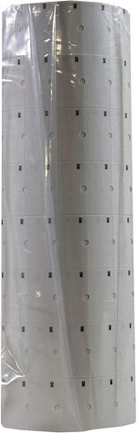 DayMark Safety Systems-IT110418 Date Coder Blank Permanent Label, for DM3 SpeedyMark Express 10 1-Line Marking Gun, White (Pack of 8 Rolls) in Saudi Arabia