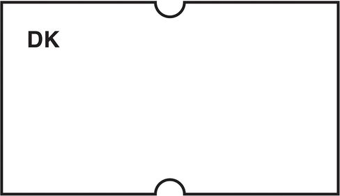DayMark Safety Systems-IT110418 Date Coder Blank Permanent Label, for DM3 SpeedyMark Express 10 1-Line Marking Gun, White (Pack of 8 Rolls) in Saudi Arabia