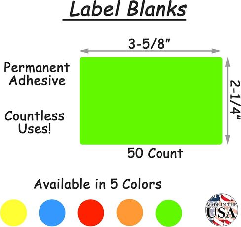 Tag-A-Room 2 x 3 Name Tag Stickers 150 Color Coded Labels Assorted Variety Pack in Saudi Arabia