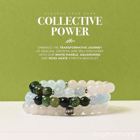 7 Chakras Stretch Bracelet, Natural Stones Black Onyx Citrine Malachite Aquamarine Blue Sodalite Amethyst Garnet Sunstone (Chakra Stones) in Saudi Arabia