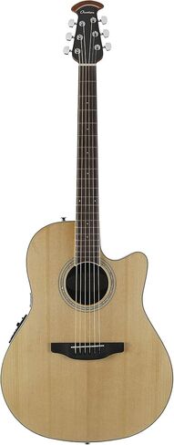 Ovation 6 String Acoustic-Electric Guitar, Right Handed, Natural (CS24-4) in Saudi Arabia