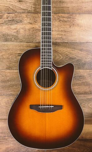 Ovation 6 String Acoustic-Electric Guitar, Right Handed, Natural (CS24-4) in Saudi Arabia