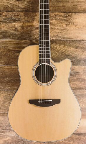 Ovation 6 String Acoustic-Electric Guitar, Right Handed, Natural (CS24-4) in Saudi Arabia