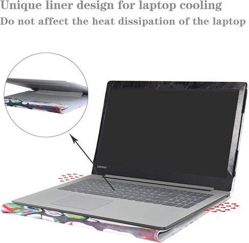 Alapmk Protective Case Cover for 15.6" Lenovo Ideapad 320 15 320-15ikb 320-15iap 320-15abr/Ideapad 330 15 330-15IKB 330-15AST/Ideapad 520 15 520-15ikb Laptop(Note:Not fit Ideapad 320s/330s),Love Tree in Saudi Arabia