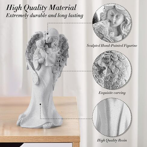 Pet Memorial Gifts for Dog, Dog Memorial Gifts for Loss of Dog, Sculpted Hand-Painted Figure Loss of Dog Sympathy Gift Pet Loss Gifts Dog Mom Gifts in Kuwait