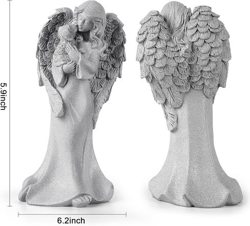 Pet Memorial Gifts for Dog, Dog Memorial Gifts for Loss of Dog, Sculpted Hand-Painted Figure Loss of Dog Sympathy Gift Pet Loss Gifts Dog Mom Gifts in Kuwait