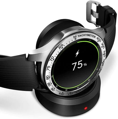 تصميم إطار متوافق مع هاتف Samsung Gear S3 Frontier/غطاء لاصق دائري كلاسيكي مضاد للخدش، غطاء حماية معدني من الفولاذ المقاوم للصدأ لساعة Samsung Galaxy Watch 46 مم in Kuwait