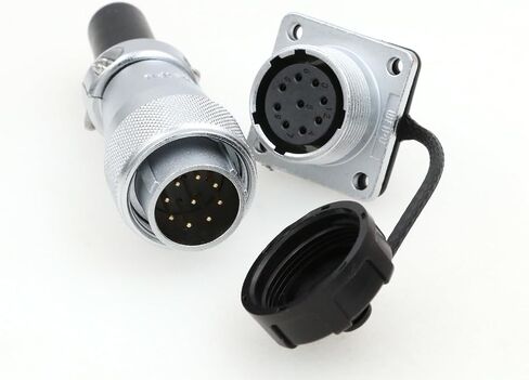 DRRI WEIPU الثقيلة WS20 4-Pin المعادن الطيران التعميم الحاجز موصل ذكر التوصيل أنثى المقبس لAC DC إشارة LED المعدات الصناعية in Saudi Arabia