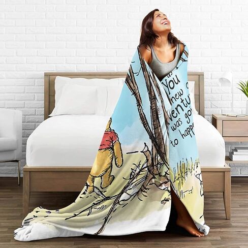 ياز رمي بطانية طفل رضيع بنين فتاة لطيف الدب الحضانة سرير الفراش دافئ فاخر لينة الفانيلا بطانية أريكة كرسي سرير غرفة المعيشة غرفة نوم الكبار 60''x50'' in Kuwait