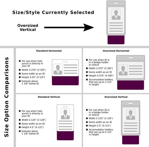 Student Nurse Badge Buddy Vertical w/Height & Weight Conversion Charts (Standard, Pink) in Kuwait