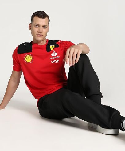 Scuderia Ferrari - 2023 Team T-Shirt - Men - Red - Size: XL in Saudi Arabia
