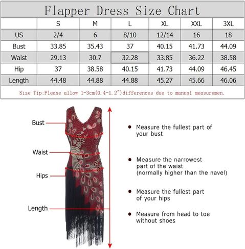 1920s Women Peacock Sequined Tassel Flapper Party Dresses w/ 20s Accessories Set in Saudi Arabia