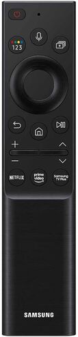 SAMSUNG SolarCell Remote, Solar Powered, Self-Charging TV Remote Control, USB-C Rechargeable, Made of Recycled Materials, VG-TM2180ES/ZA, Black in Saudi Arabia