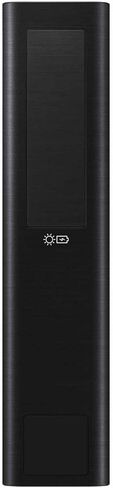 SAMSUNG SolarCell Remote, Solar Powered, Self-Charging TV Remote Control, USB-C Rechargeable, Made of Recycled Materials, VG-TM2180ES/ZA, Black in Saudi Arabia