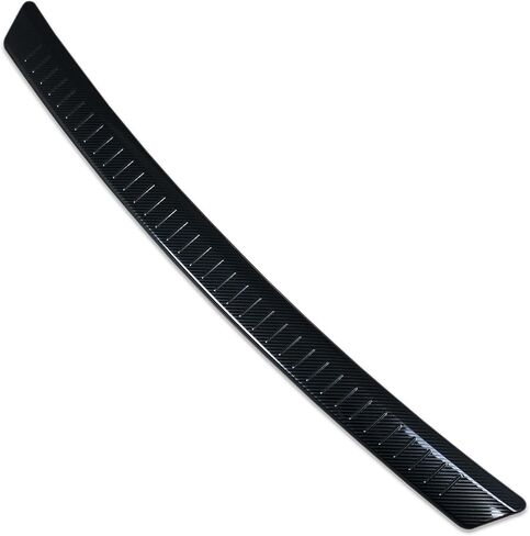 Beautost Fit for Nissan Kicks 2024 2023 2022 2021 Rear Outside Bumper Sill Plate Guard Cover Trim (Carbon Fiber Black) in Saudi Arabia