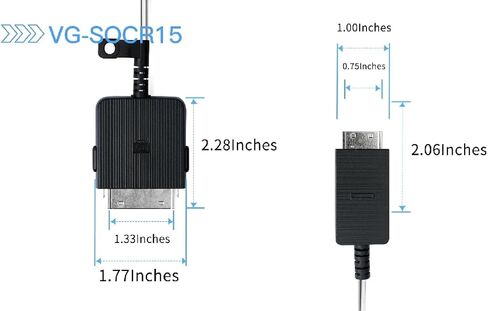 VG-SOCR15/ZA متوافق مع كابل توصيل سامسونج وان 15 متر / 49.2 قدم QN43-85 بوصة LS03RAF LS03TAF LS03AAF LS03BAF LS03DAF QLED 4K تلفزيونات الإطار (VG-SOCR15/ZA) in Kuwait