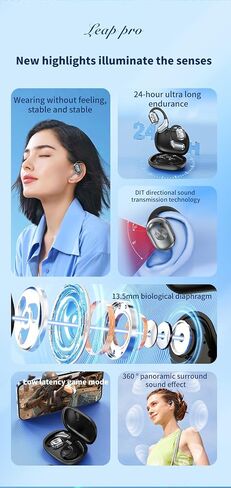 Ultra-long standby over-ear wireless bluetooth headset, universal mobile phone, computer, sports, car wireless bluetooth headset, sports bluetooth headset (white) in Saudi Arabia