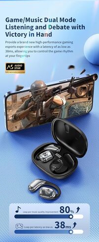 Ultra-long standby over-ear wireless bluetooth headset, universal mobile phone, computer, sports, car wireless bluetooth headset, sports bluetooth headset (white) in Saudi Arabia