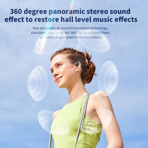 Ultra-long standby over-ear wireless bluetooth headset, universal mobile phone, computer, sports, car wireless bluetooth headset, sports bluetooth headset (white) in Saudi Arabia