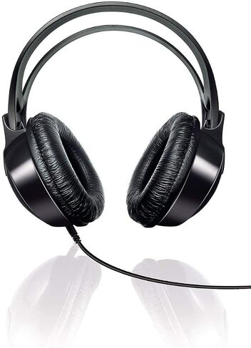 Philips Stereo Over-Ear Headphones SHP1900/10 Hi-Fi Headphones with Cable (Adjustable Headband, Large earpieces, Lightweight Design, 2-m Cable) Black in Kuwait