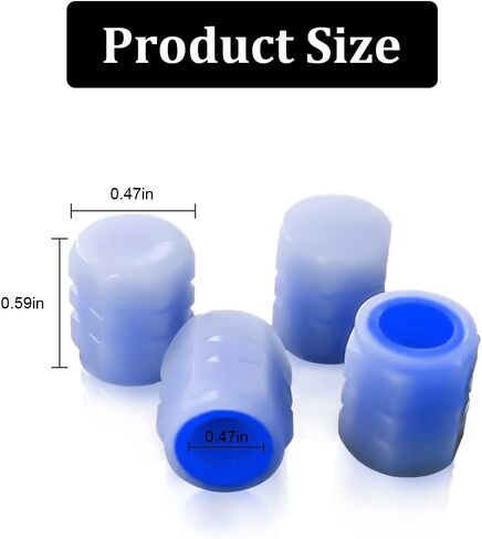 أغطية جذعية صمام الإطارات للسيارة، 12 قطعة غطاء أغطية هوائية للإطارات الليلية، غطاء جذعي صمام عجلة تلقائي مضيء، ملحقات السيارة عالمية للسيارة والشاحنات وسيارات الدفع الرباعي والدراجات النارية والدراجة (أصفر) in Kuwait