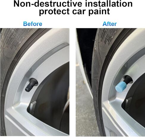 أغطية جذعية صمام الإطارات للسيارة، 12 قطعة غطاء أغطية هوائية للإطارات الليلية، غطاء جذعي صمام عجلة تلقائي مضيء، ملحقات السيارة عالمية للسيارة والشاحنات وسيارات الدفع الرباعي والدراجات النارية والدراجة (أصفر) in Kuwait