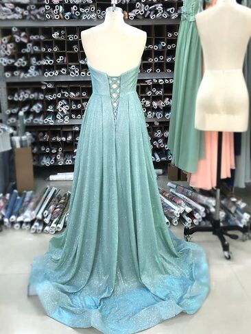 Women's Prom Dress Long 2024 Sexy V Meck Evening Dress A Line Military Ball Gown Party Dresses in Saudi Arabia