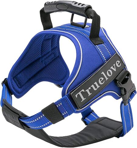 Truelove Dog Harness No-Pull Reflective Stitching Ensure Night Visibility Outdoor Adventure Big Dog Harness Perfect Match Puppy Vest TLH5753 Now Available in 6 Colors 6 Sizes in Saudi Arabia