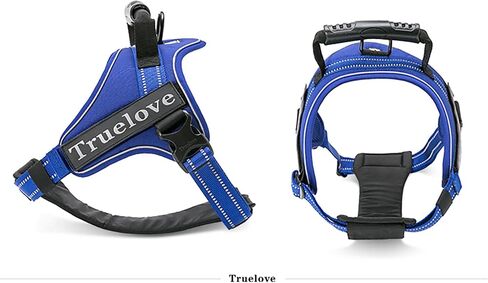 Truelove Dog Harness No-Pull Reflective Stitching Ensure Night Visibility Outdoor Adventure Big Dog Harness Perfect Match Puppy Vest TLH5753 Now Available in 6 Colors 6 Sizes in Saudi Arabia