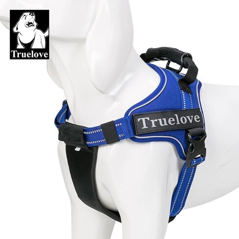 Truelove Dog Harness No-Pull Reflective Stitching Ensure Night Visibility Outdoor Adventure Big Dog Harness Perfect Match Puppy Vest TLH5753 Now Available in 6 Colors 6 Sizes in Saudi Arabia