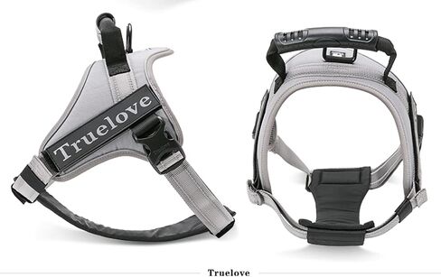Truelove Dog Harness No-Pull Reflective Stitching Ensure Night Visibility Outdoor Adventure Big Dog Harness Perfect Match Puppy Vest TLH5753 Now Available in 6 Colors 6 Sizes in Saudi Arabia