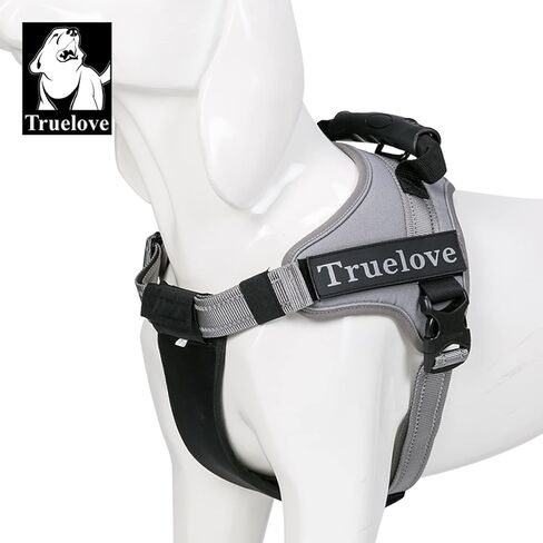 Truelove Dog Harness No-Pull Reflective Stitching Ensure Night Visibility Outdoor Adventure Big Dog Harness Perfect Match Puppy Vest TLH5753 Now Available in 6 Colors 6 Sizes in Saudi Arabia