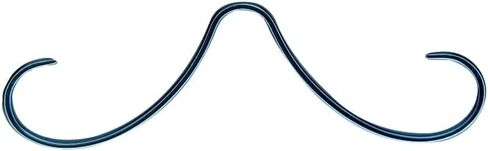 14G Septum Piercing Mustache Nose Ring 316L Surgical Steel PVD Plated Mustache Septum Piercing Jewelry for Women Men in Saudi Arabia