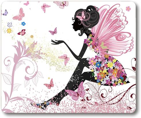 Smooffly Gaming Mouse Pad Custom,Lotus and Dragonfly Personality Desings Gaming Mouse Pad in Kuwait