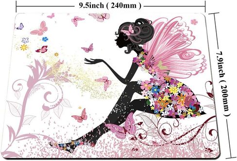 Smooffly Gaming Mouse Pad Custom,Lotus and Dragonfly Personality Desings Gaming Mouse Pad in Kuwait