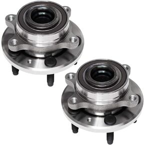 513275 x2 Front or Rear Wheel Bearing and Hub Assembly Compatible with 2009-2019 Fo-rd Flex, 10-17 Taurus /09-2016 Li-ncoln MKS, 10-2019 MKT /11-14 Edge Rear Wheel [5-Stud Hub]