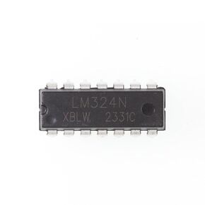 10 Pieces LM324 DIP-14 Quad Operational Amplifier Op Amp