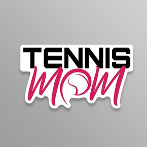 Sports Mom Vinyl Decals Stickers - Baseball, Softball, Basketball, Soccer, Cheer, Football, Golf, Gym, Gymnastics, Tennis - Decals are 6 Inches at Largest Point (Golf Mom)