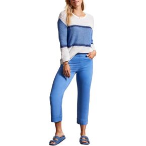 Tribal Women's 5 Pkt Pull on Kick Flare Capri in Kuwait