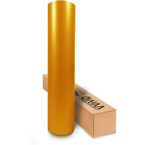 VViViD Matte Yellow 60 Inch x 1ft Car Wrap Vinyl Roll with Air Release 3MIL-VViViD8