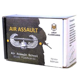 Army Flashcards- Air Assault School Study Flashcards | 100 of The Most Important Topics from Sabalauski AASLT School Handbook | February 2018 | Made in USA